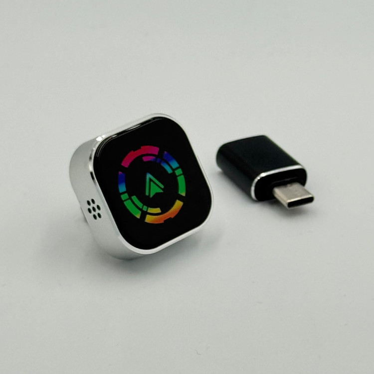 کارپلی و اندروید اتو مدل Android Auto/CarPlay Q1A به همراه مبدل USB به USB-C